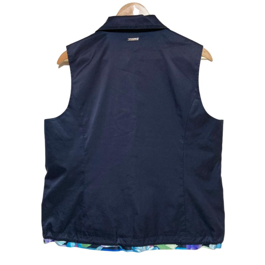 LEONARD SPORT 美品 レオナールスポーツ ジップアップベスト 0551364 