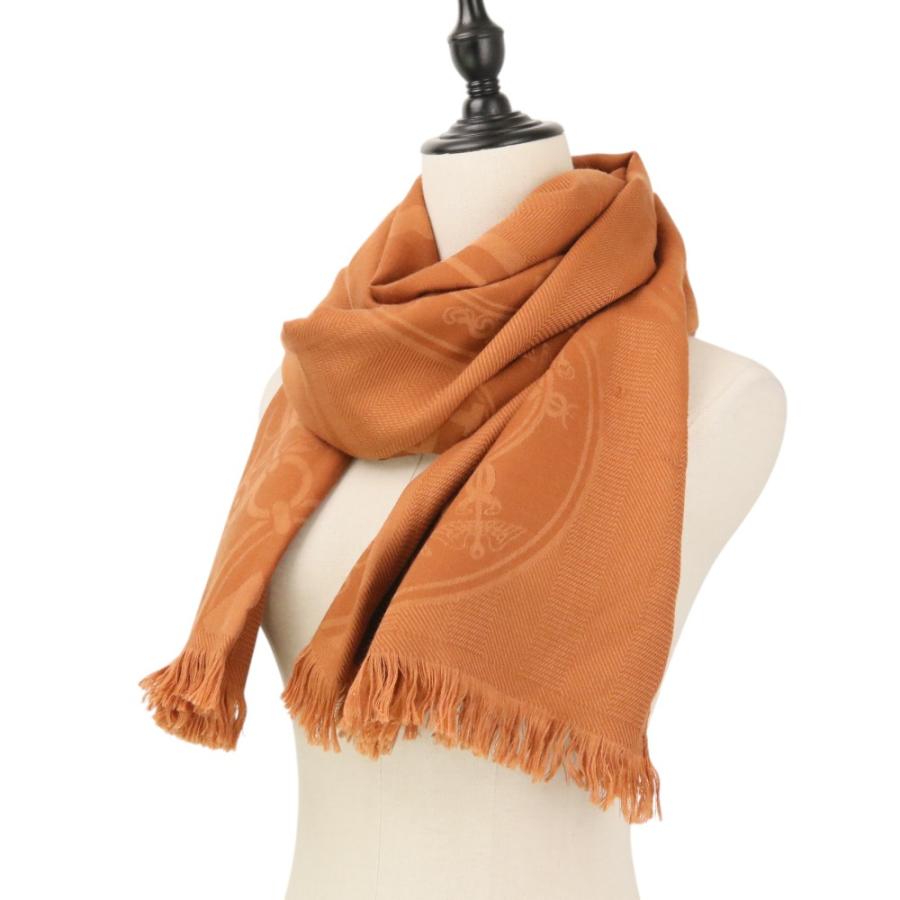 HERMES（エルメス） 美品 ニューリブリス カシミヤ シルク 大判