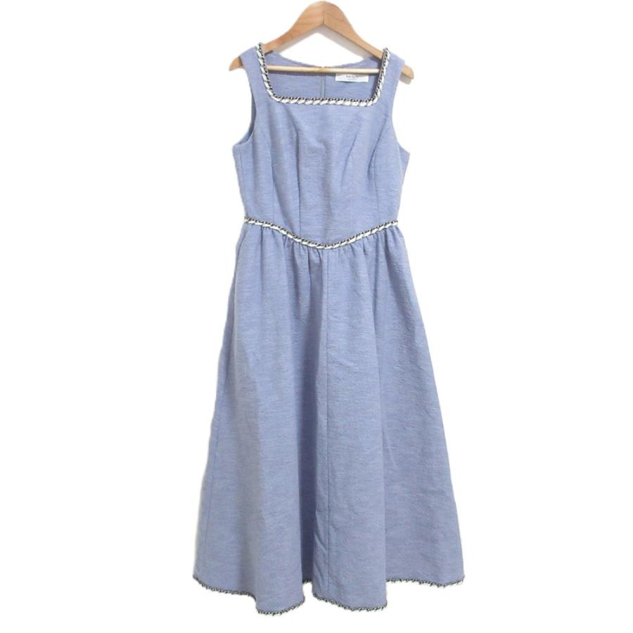 美品 Herlipto ハーリップトゥ Monaco Tweed Dress ツイード ドレス 