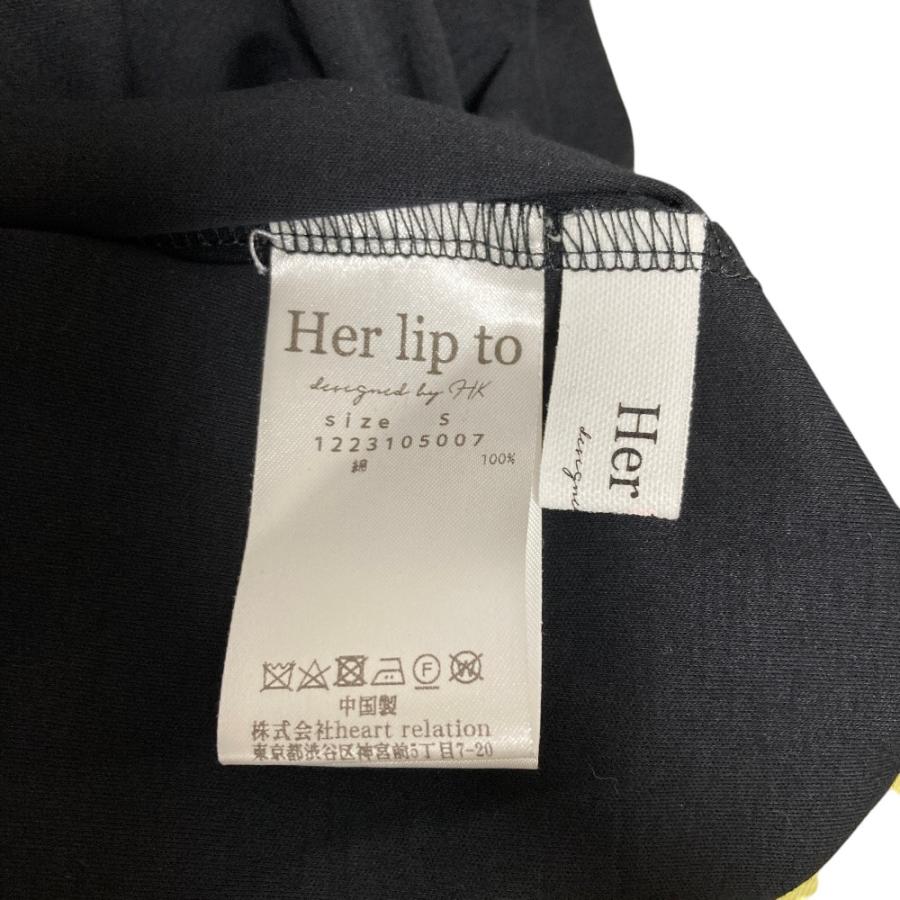 良品 Her lip to ハーリップトゥ Tribeca Jersey Dress ノースリーブ
