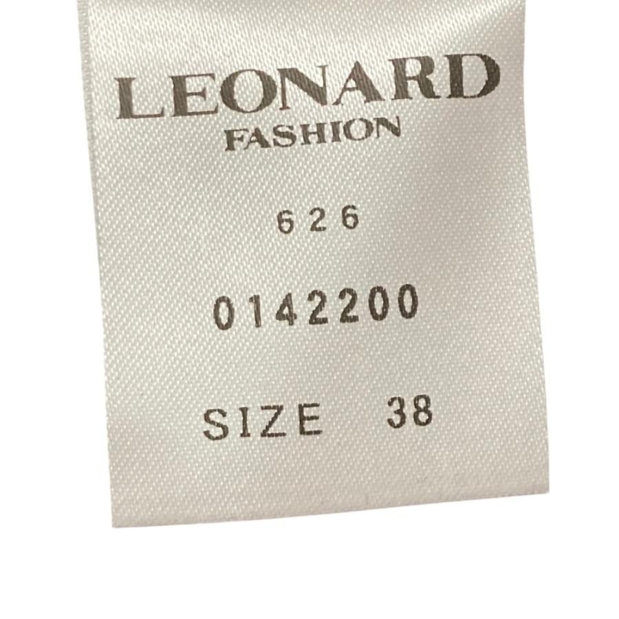 LEONARD FASHION 美品 レオナールファッション フラワープリント