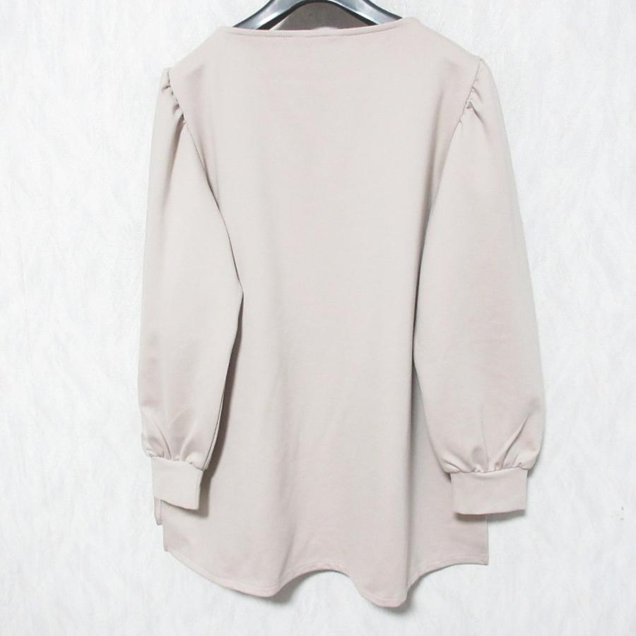 INGEBORG（インゲボルグ） 美品 フラワープリント ギャザースリーブ 