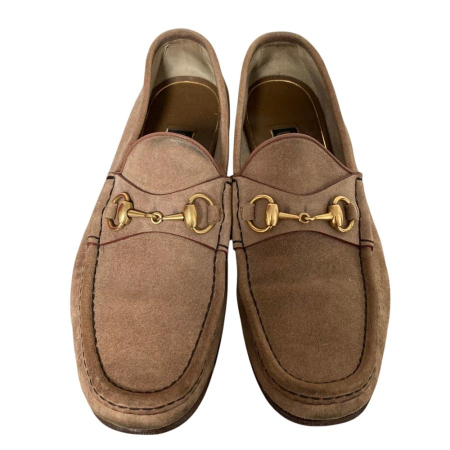 GUCCI（グッチ） 1953コレクション スエード ホースビット ローファー