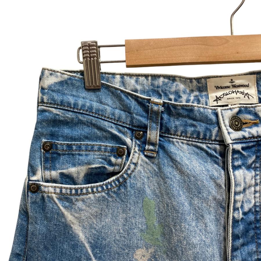 美品 アングロマニア デニム ショートパンツ 40 美品 Vivienne