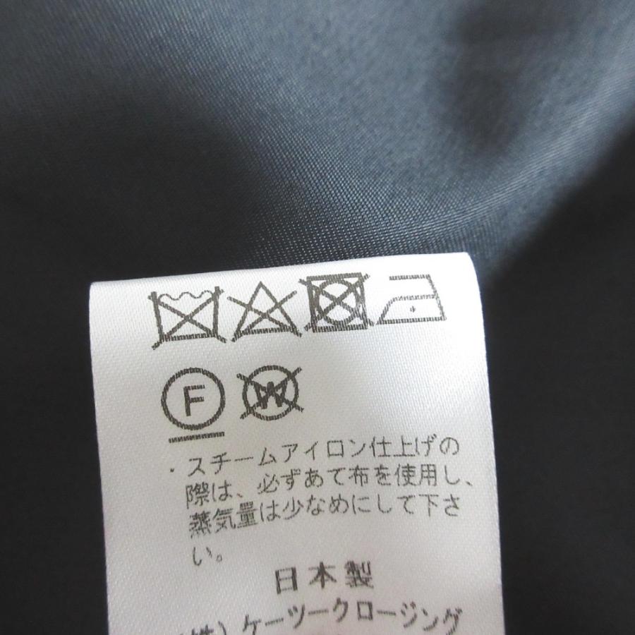Yori 良品 23SS yori ヨリ ノーカラー ツイルフレアハーフコート YR25