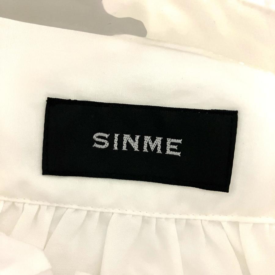 SINME 美品 シンメ スカラエンブロイダリー シャツ ブラウス S21AW-01