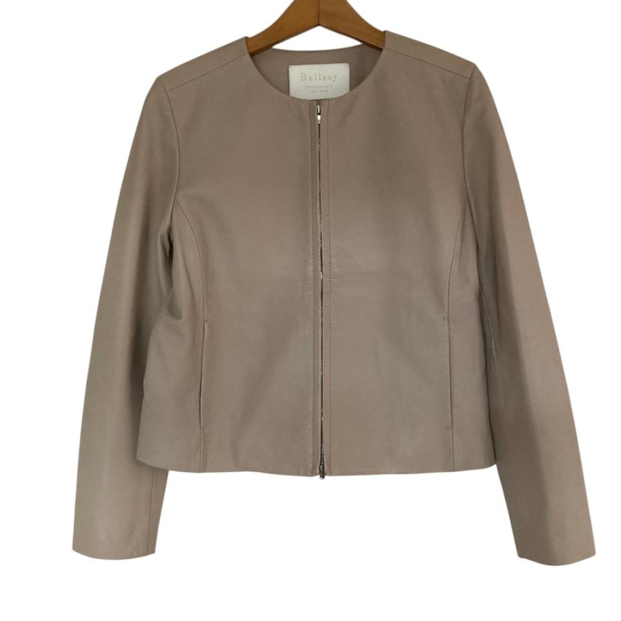 BALLSEY ライトベージュ　ラムレザージャケット 38 Ballsey（ボールジィ） 美品 ボールジー トゥモローランド 羊革 レザー