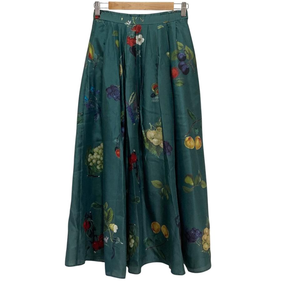 CABaN（キャバン） 良品 24AW CABaN シルク Green Shower プリント