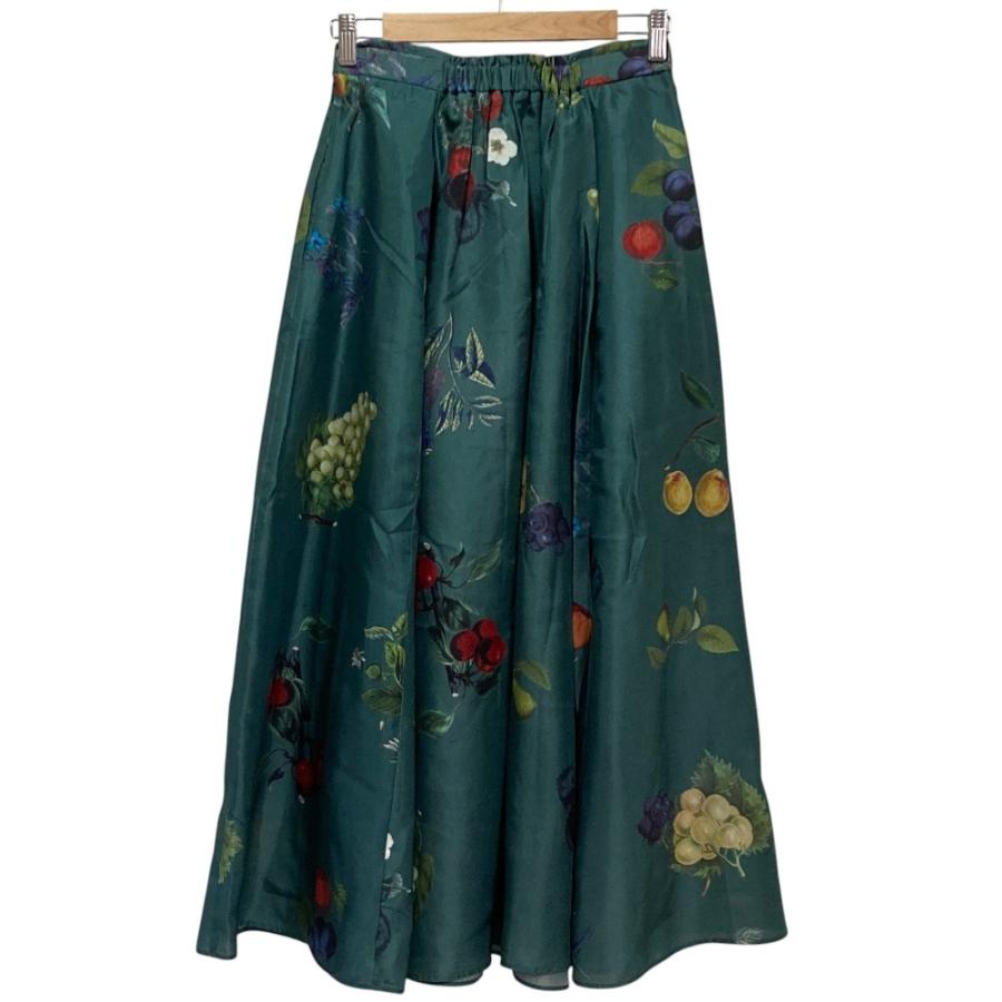 CABaN（キャバン） 良品 24AW CABaN シルク Green Shower プリント