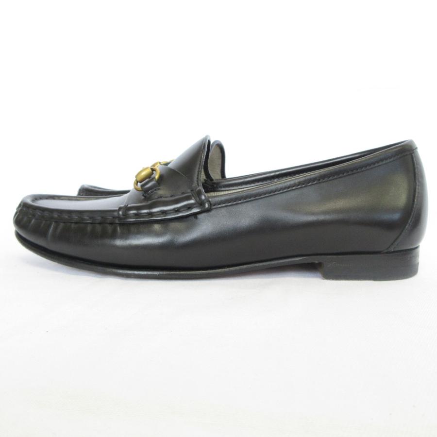 GUCCI（グッチ） 良品 レザー ビットローファー サイズ36.5 23.5cm相当 