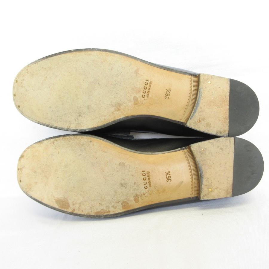 GUCCI（グッチ） 良品 レザー ビットローファー サイズ36.5 23.5cm相当 