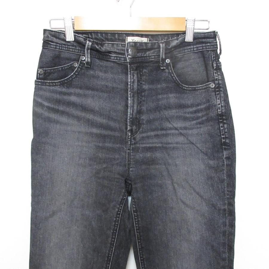 YANUK（ヤヌーク） 美品 Ruth ハイウエスト スリムテーパードデニム
