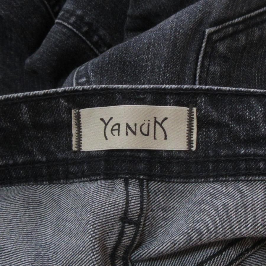 YANUK（ヤヌーク） 美品 Ruth ハイウエスト スリムテーパードデニム