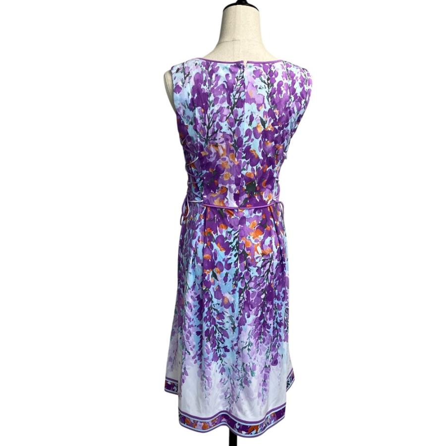 LEONARD FASHION 美品 レオナールファッション 藤の花 フラワー