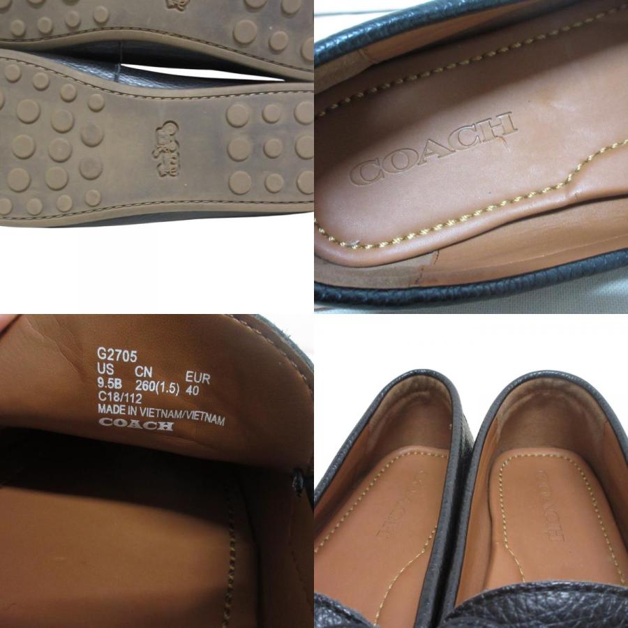 COACH（コーチ） 良品 レザー タッセルリボン ローファー ドライビング