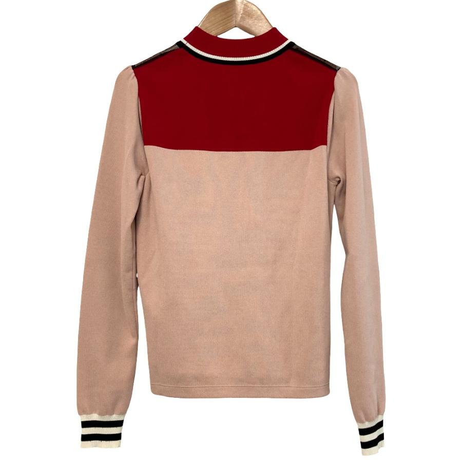 RED VALENTINO（レッドヴァレンティノ） 美品 ドットチュール 切替