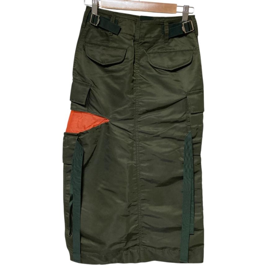sacai（サカイ） 美品 Nylon Twill Skirt カーゴスカート 22-06064