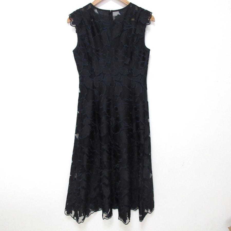 ANAYI（アナイ） 新品同様 リーフチュールレース フレアワンピース