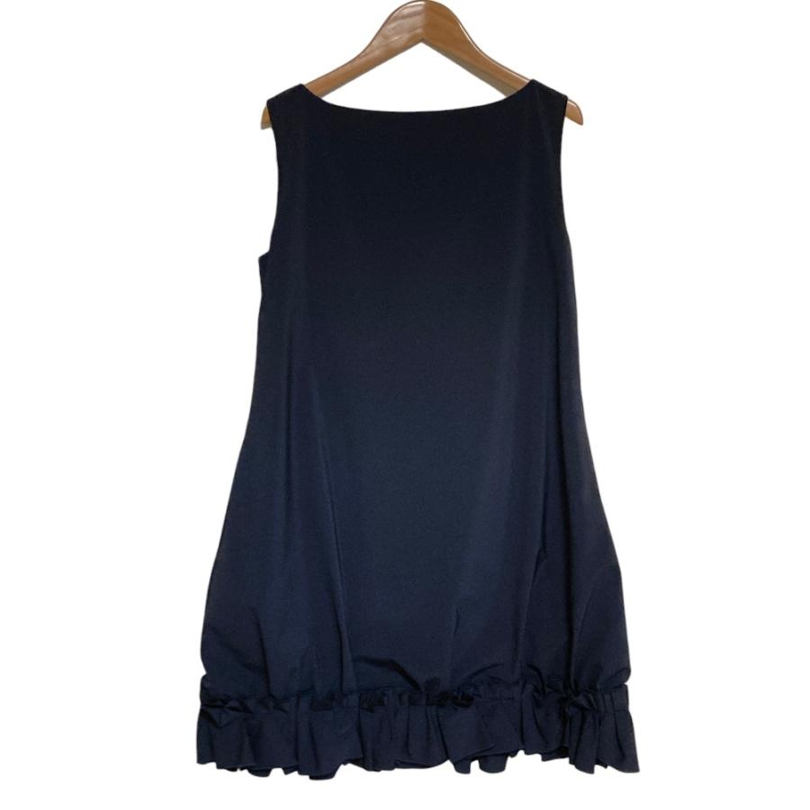 美品】FOXEY NEW YORK ノースリーブワンピース フレア 42 フォクシー