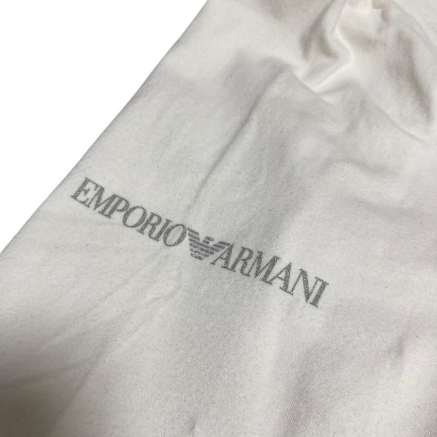 EMPORIO ARMANI エンポリオアルマーニ ラインストーンロゴ ロング