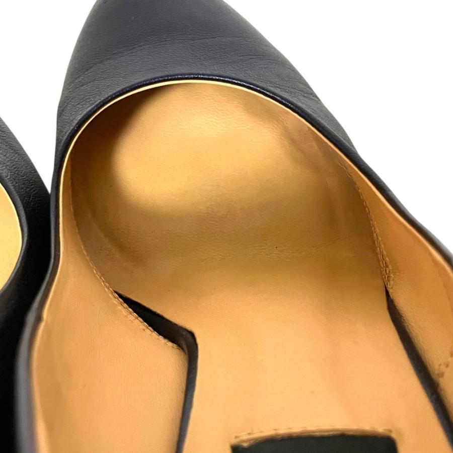LANVIN COLLECTION 良品 ランバンコレクション レザー ハイヒール 