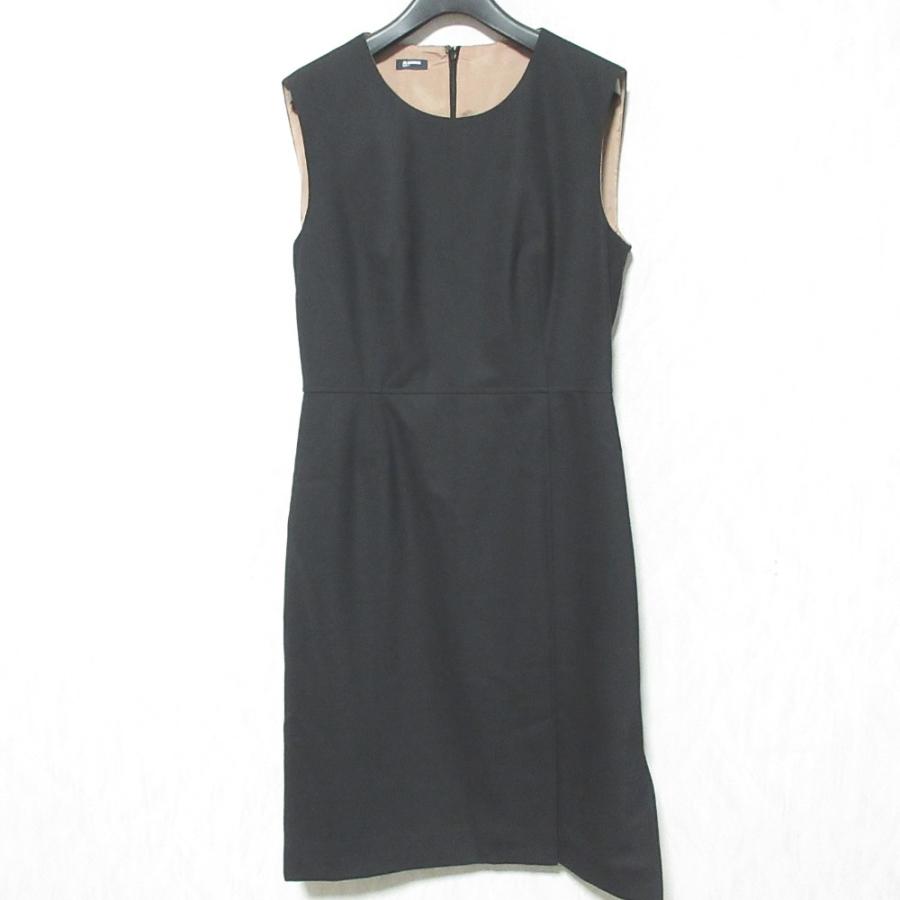 JIL SANDER NAVY（ジルサンダーネイビー） 美品 ノースリーブ ミディ 