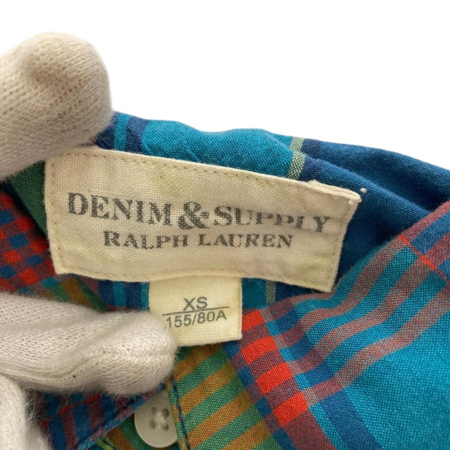 美品 DENIM&SUPPLY デニムアンドサプライ ラルフローレン チェック 