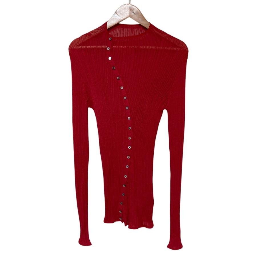 RITAN（リタン） 美品 Sheer Arch Rib Knit リブニット カットソー