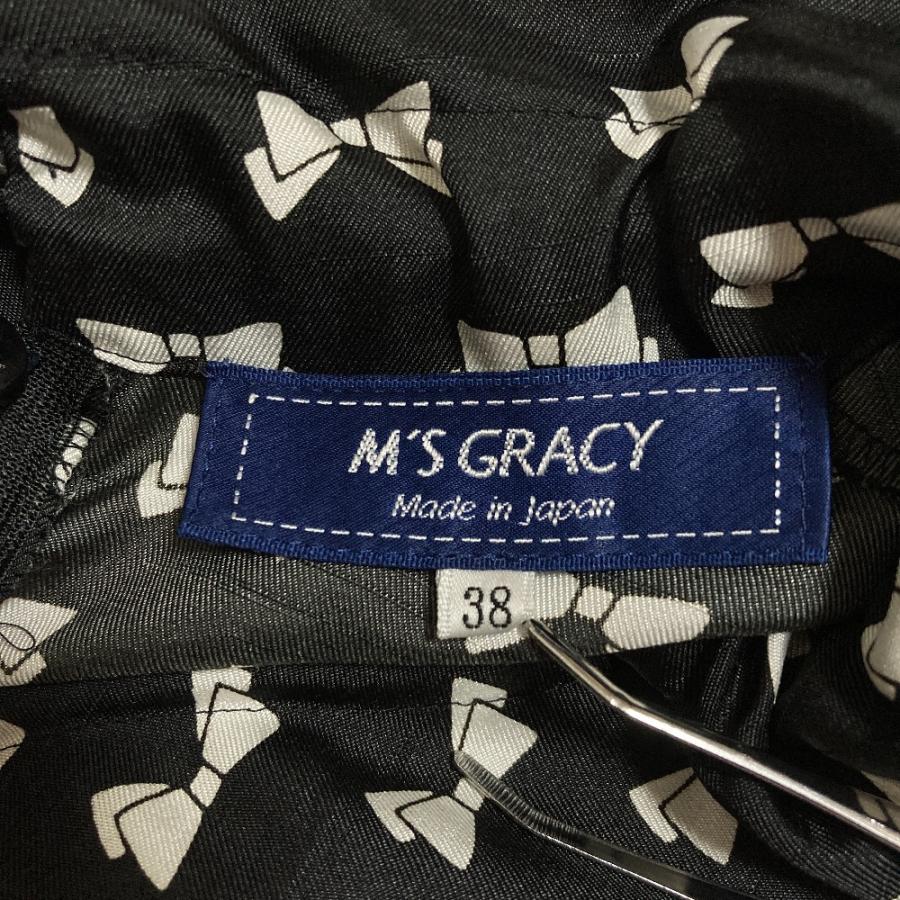M'S GRACY（エムズグレイシー） 美品 23SS M'S GRACY ロングスリーブ