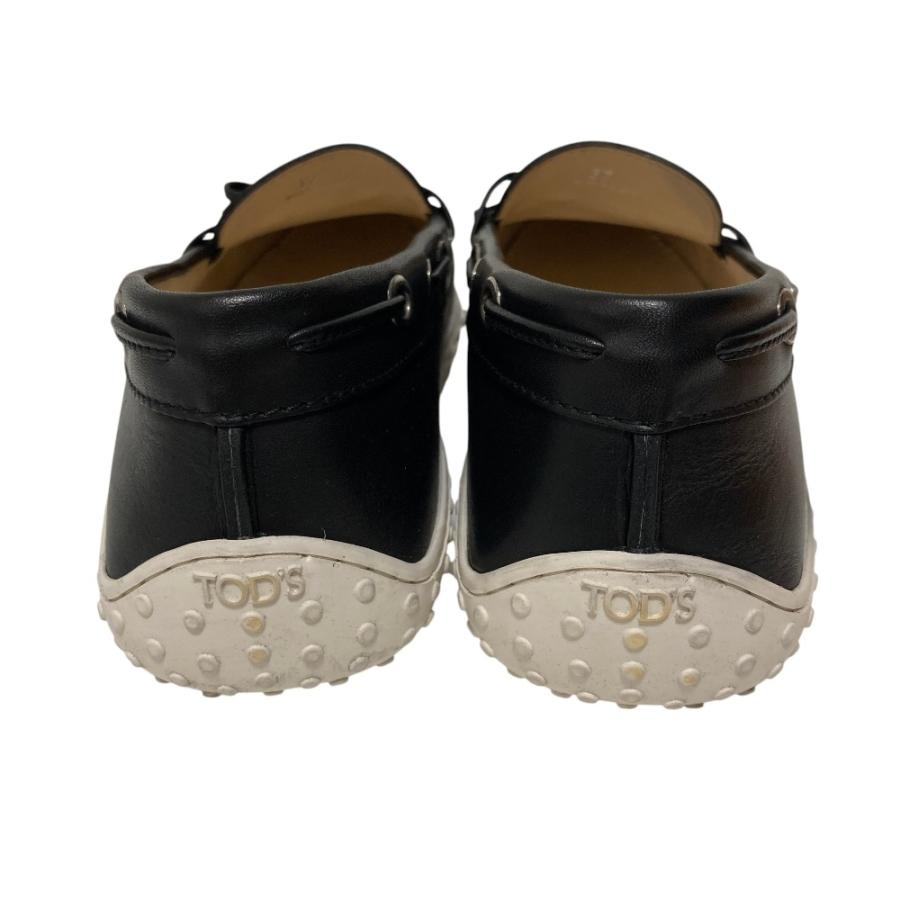 良品 TOD'S トッズ ゴンミーニ レザー ローファー モカシン デッキ