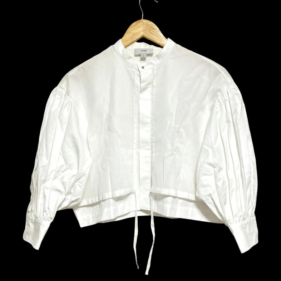 HYKE（ハイク） 新品同様 25SS HYKE COTTON BALLOON SLEEVE BLOUSE