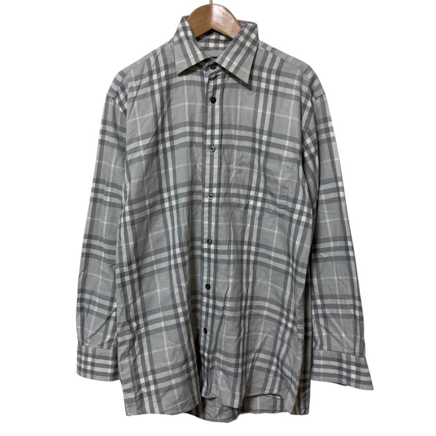 美品 BURBERRY LONDON バーバリーロンドン ロングスリーブ チェック柄 