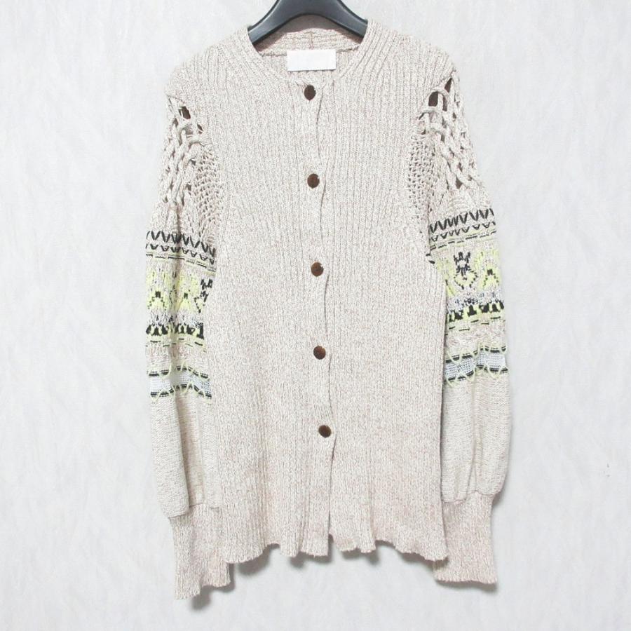 美品 Mame Kurogouchi マメクロゴウチ ノルディック ニット