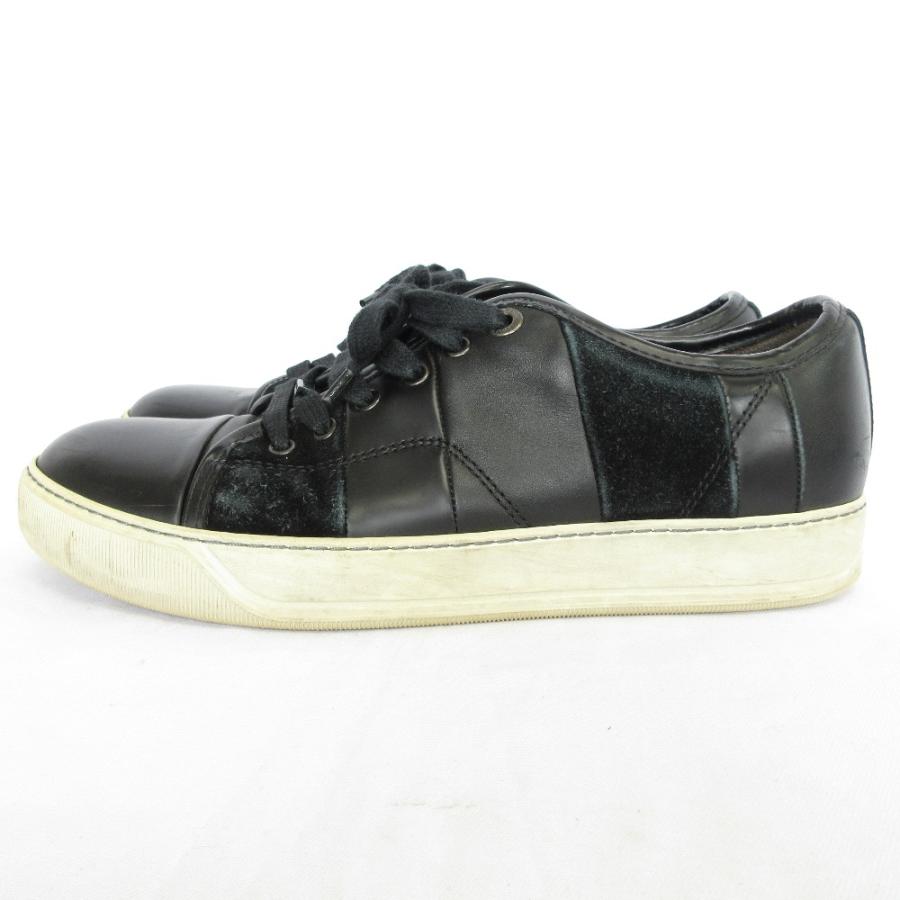 LANVIN（ランバン） 良品 レザー ローカット スニーカー サイズ6 24.5 