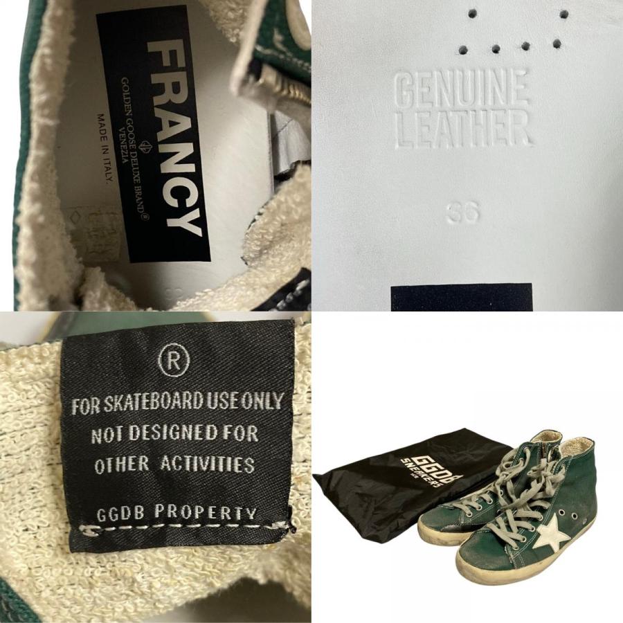 GOLDEN GOOSE（ゴールデングース） 美品 FRANCY ユーズド加工