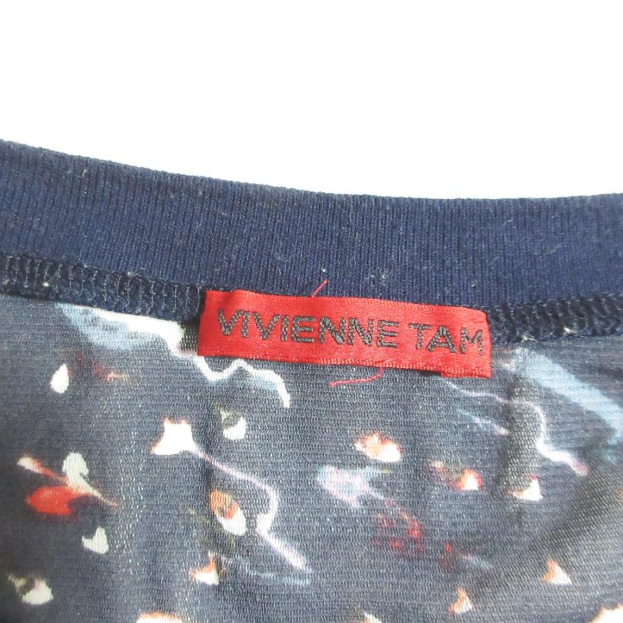 VIVIENNE TAM（ヴィヴィアンタム） 美品 総柄プリント パワーネット 