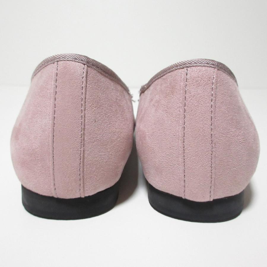 新品同様 her lip to ハーリップトゥ Suede Ballet Flats バレエシューズ 24.0cm程度 ピンク  レディース 古着 中古 USED 新品同様 her lip to ハーリップトゥ Suede Ballet Flats バレエ