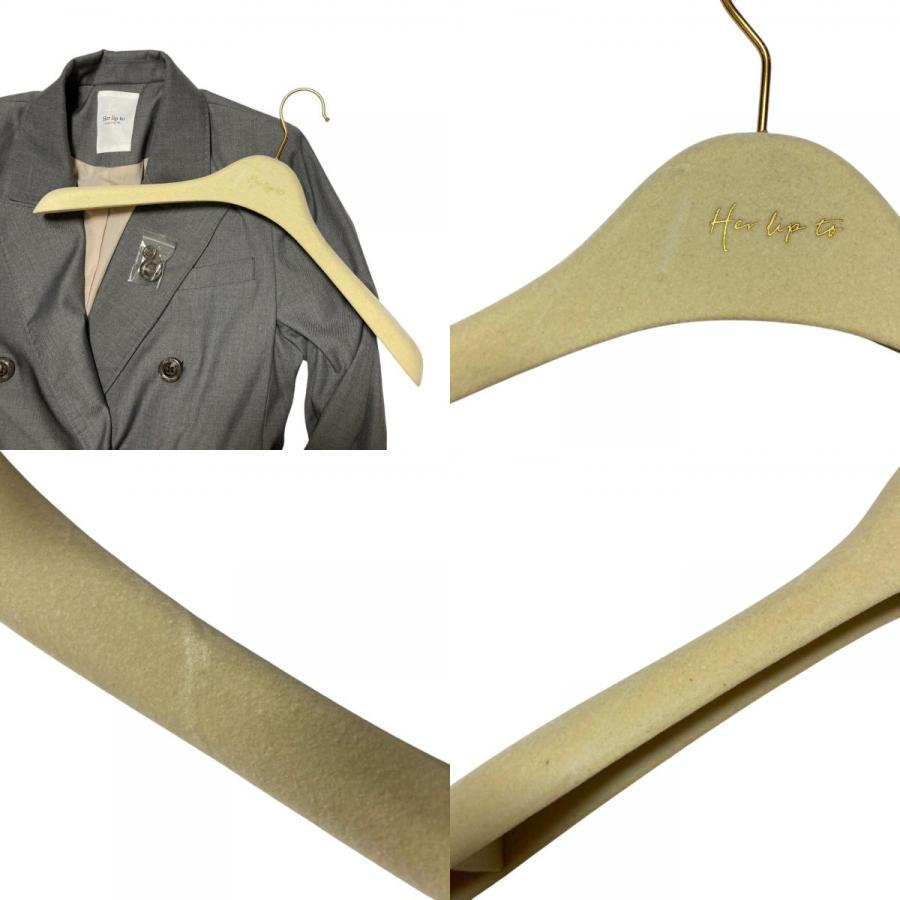 良品 Her lip to ハーリップトゥ Double Breasted Twill Long Blazer 