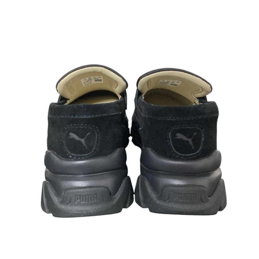 PUMA（プーマ） 美品 スエード プラットフォームシューズ ローファー