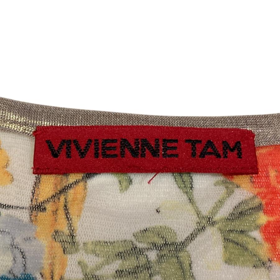 VIVIENNE TAM（ヴィヴィアンタム） 美品 フラワープリント パワー