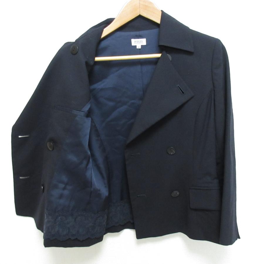 【新品未使用】フォクシーブティック　アンサンブルスーツ FOXEY BOUTIQUE 美品 フォクシーブティック ダブルブレストジャケット