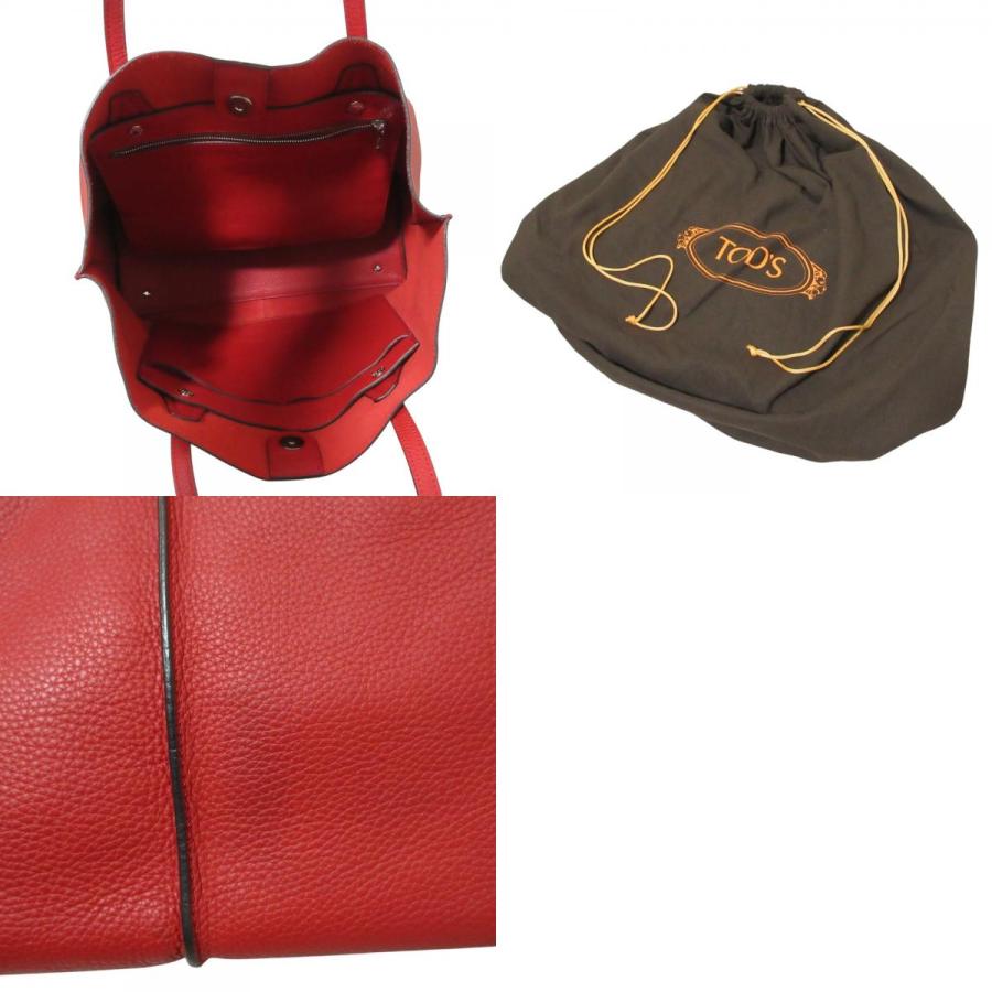 美品 TOD'S トッズ JOY ジョイ レザー トートバッグ ショルダーバッグ