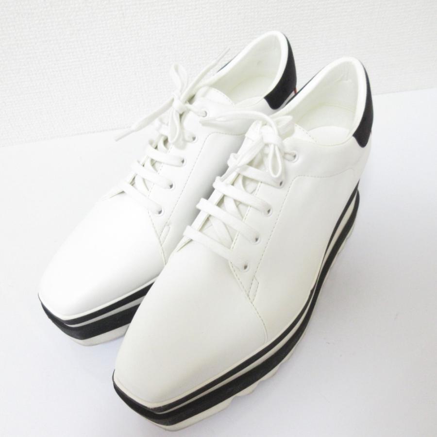 【美品】STELLA McCARTNEY／ステラマッカートニー エリス35.5 Stella McCartney（ステラ・マッカートニー） 良品 エリス 厚底 レザー