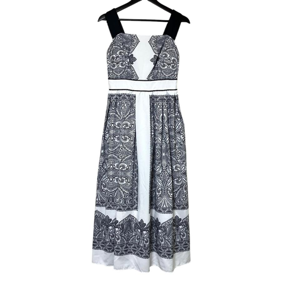 新品同様 Herlipto ハーリップトゥ Marbella Panel Printed Dress