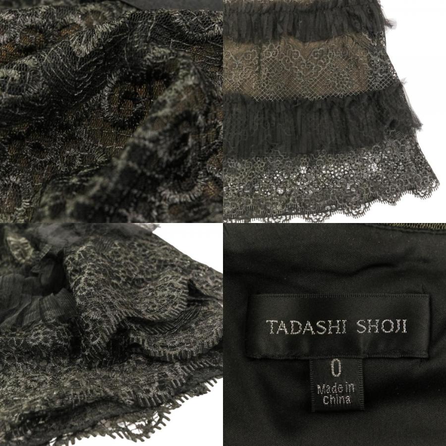 Tadashi Shoji 美品 タダシショージ プリーツ レース フレアスリーブ