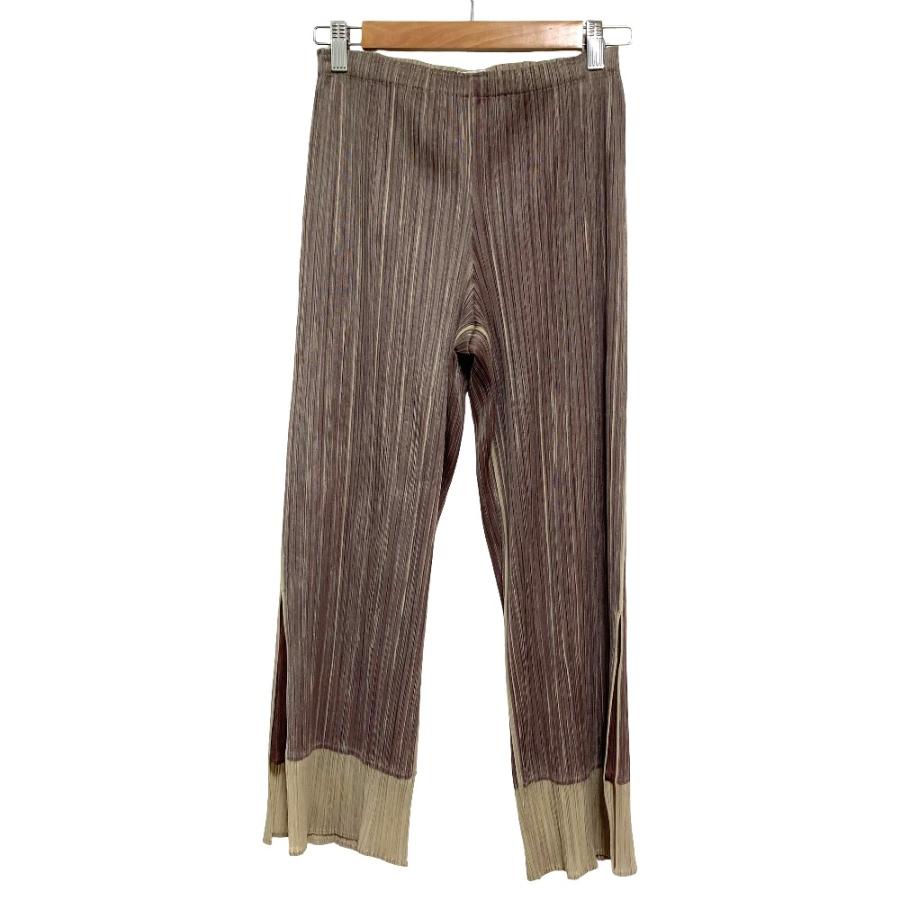 PLEATS PLEASE パンツ　サイズ2 PLEATS PLEASE（プリーツ プリーズ） 美品 PLEATS PLEASE ISSEY MIYAKE