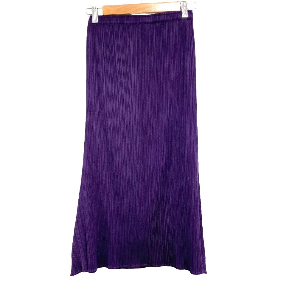 美品　プリーツプリーズ　イッセイミヤケ　フレアスカート PLEATS PLEASE（プリーツ プリーズ） 美品 PLEATS PLEASE ISSEY MIYAKE