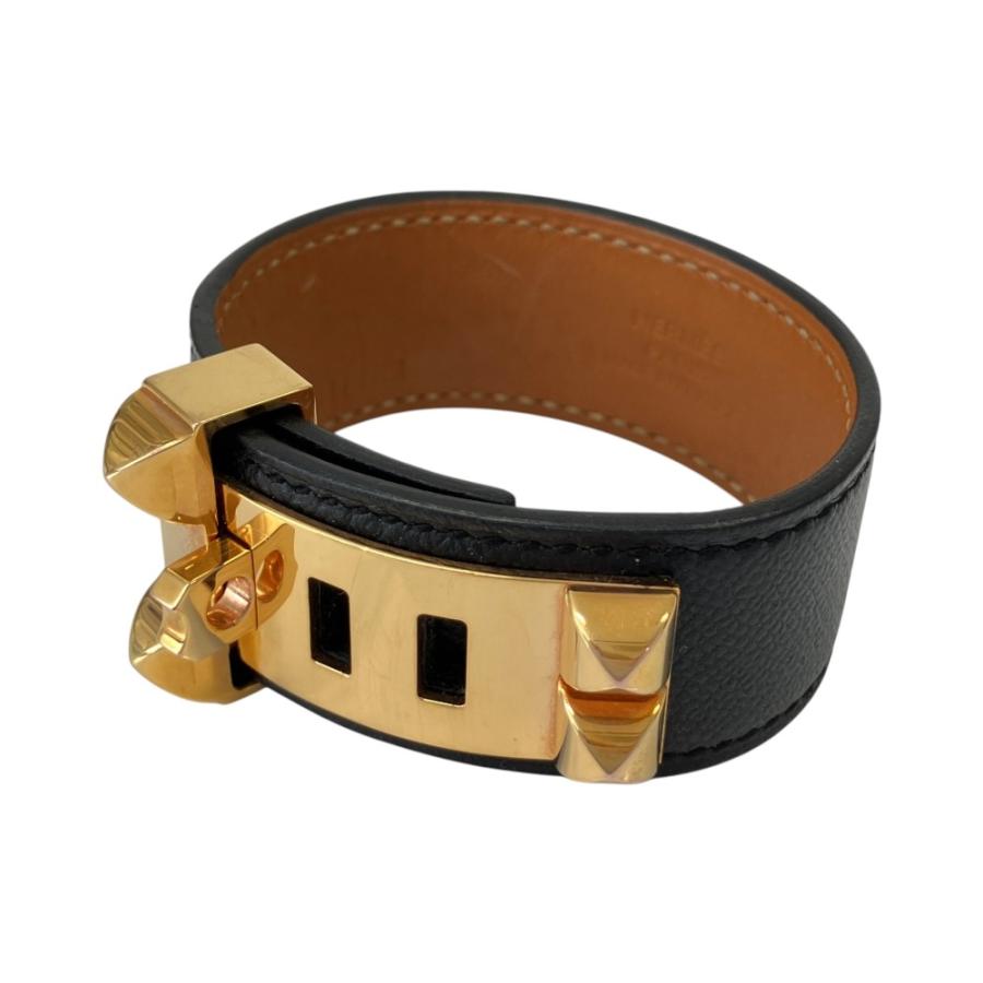 HERMES（エルメス） 良品 コリエドシアン レザーブレスレット バングル