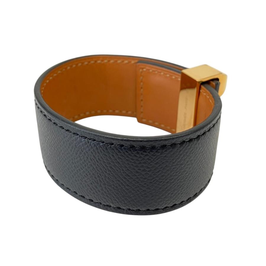 HERMES（エルメス） 良品 コリエドシアン レザーブレスレット バングル