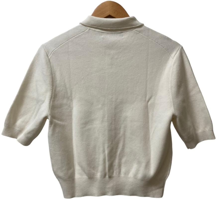 未使用級 25SS CABaN コットンカシミヤパールポロカーディガン 現行 CABaN（キャバン） 未使用 25SS CABaN コットンカシミヤ パールポロ